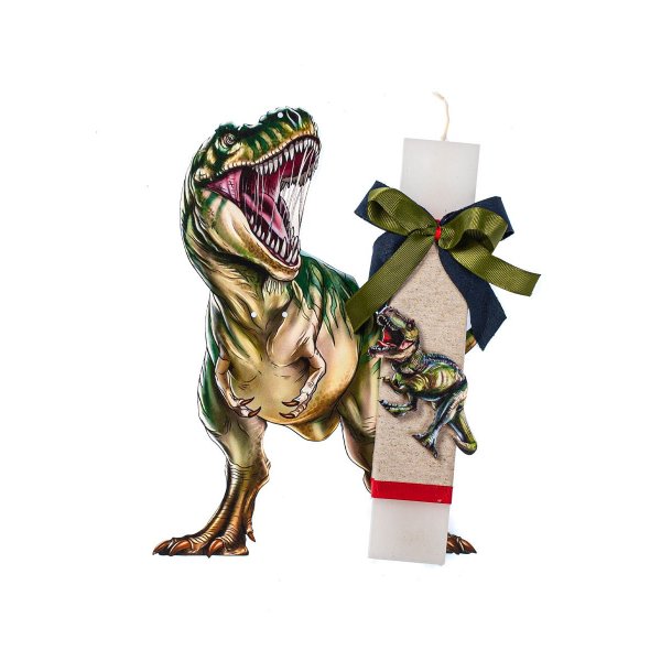 Λαμπάδα FEELING WOOD Dino Rex