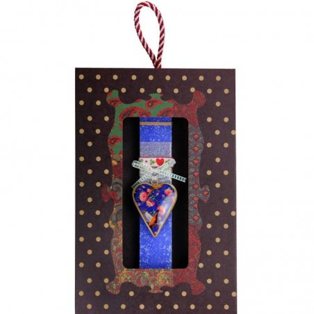 Λαμπάδα Καρδιά φλοράλ μικρή...