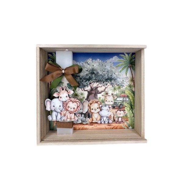 Λαμπάδα με Φωτιζόμενο Κουτί...