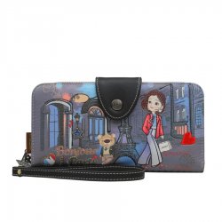 Πορτοφόλι Μεγάλο Με Κουμπί...