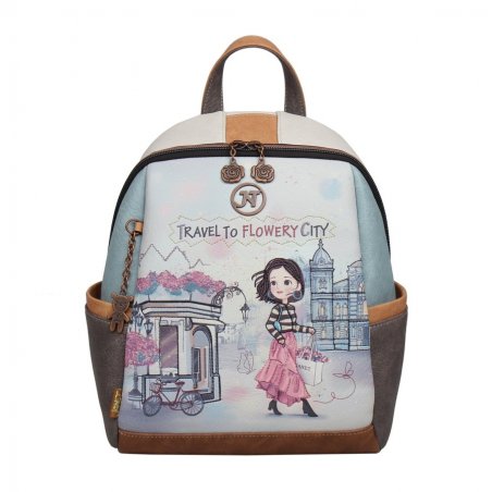 Τσάντα Πλάτης Μεσαία Janet