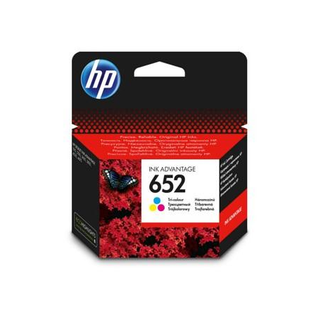 ΜΕΛΑΝΙ HP No 652 Tri-Color Ink Crtr 200pgs